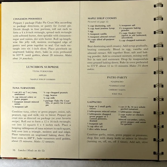 Vintage Aunt Jemima Cook Book - Morning to Midnight, collectible old recipes - Picture 13 of 16